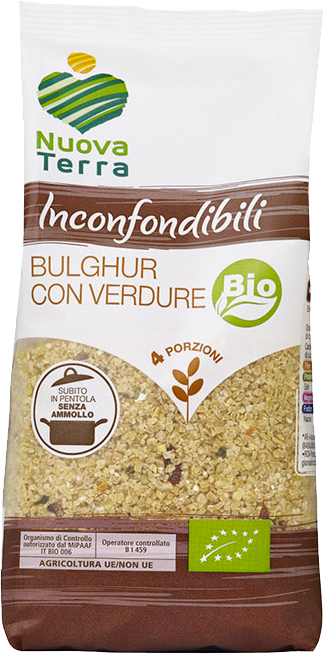 Bulghur con Verdure Bio Bulghur con Verdure Bio