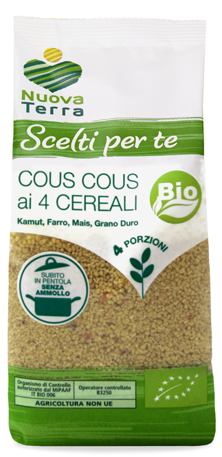 Cous Cous ai 4 Cereali Bio Cous Cous ai 4 Cereali Bio