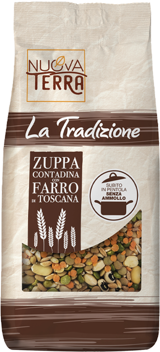 Zuppa contadina con Farro di Toscana