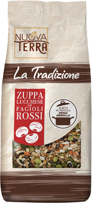 Zuppa Lucchese con fagioli rossi