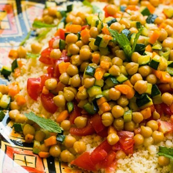 ricetta Cous cous vegetariano al profumo di lime e menta: quanto mi piace il cinema.