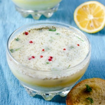 Ricetta Crema Estiva Di Sedano E Yogurt Al Limone