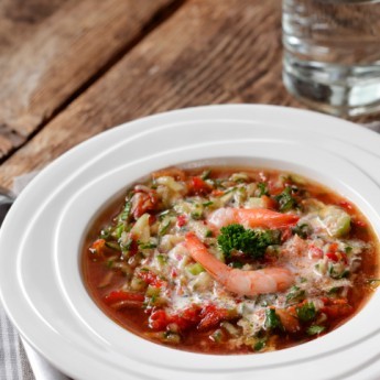 Ricetta Gazpacho Rovente Con Code Di Gambero