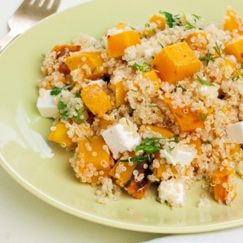 Insalata Di Quinoa, Zucca E Feta