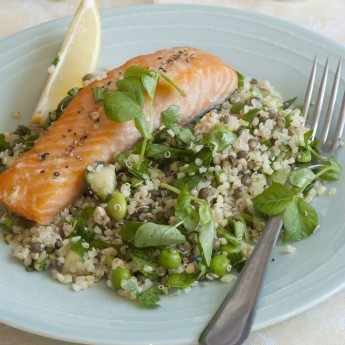 Ricetta Salmone Con Cous Cous E Verdure