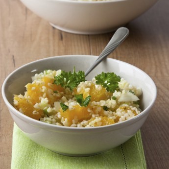 Insalata Di Bulghur Con Sedano E Arancia