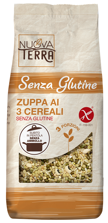 ricette con Zuppa ai 3 Cereali Senza Glutine