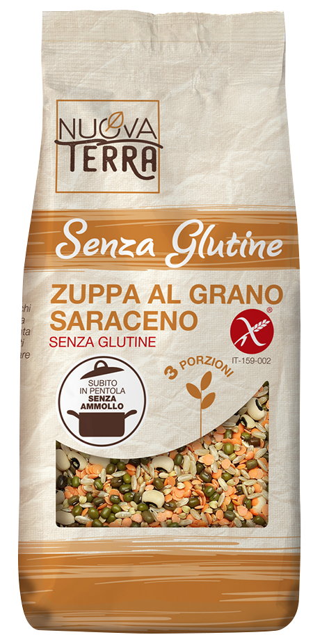 ricette con Zuppa al Grano Saraceno Senza Glutine