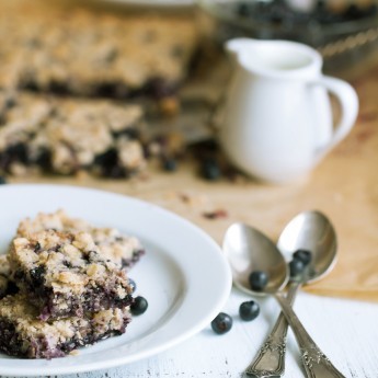 ricetta Torta al grano saraceno e mirtilli