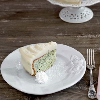 Torta Al Limone Con Semi Di Papavero