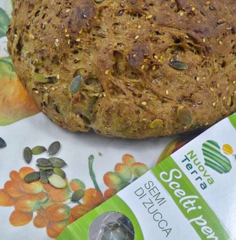 Il Pane Con Semi Di Zucca