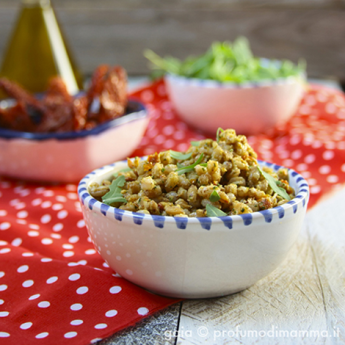 ricetta Farro al pesto estivo per stare al fresco