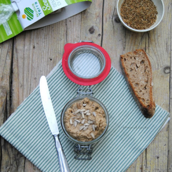 ricetta Patè mediorientale di melanzane e semi di girasole