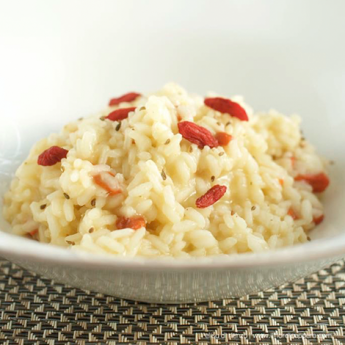 ricetta Risotto con bacche di goji e semi di anice