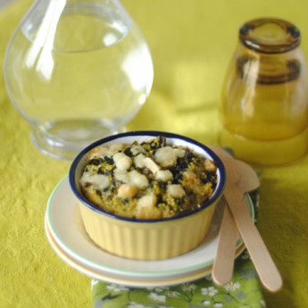 ricetta Tortini di miglio, cavolo nero e pecorino