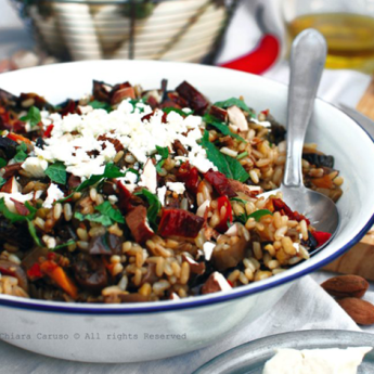 ricetta Insalata tiepida di cereali