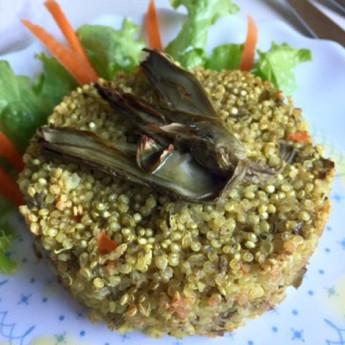 ricetta Burgers di quinoa e carciofi