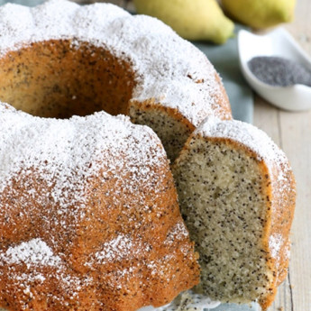 ricetta Torta ai semi di papavero e limone