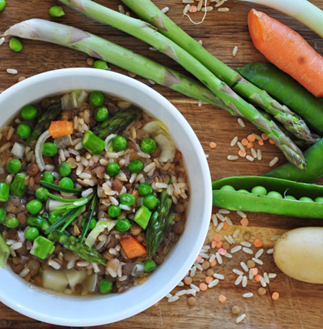 Zuppa Primavera Senza Glutine