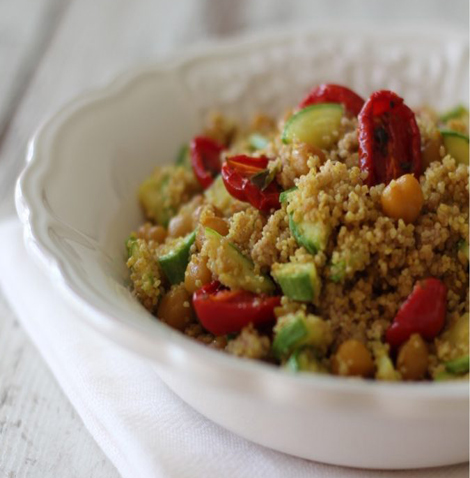 Cous cous di farro e quinoa