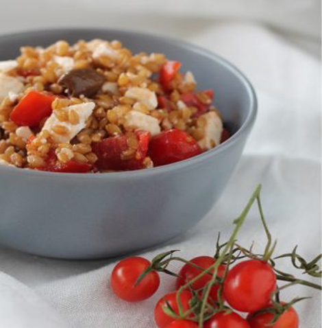 Insalata di farro mediterranea