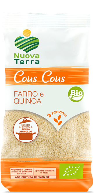 ricette con Cous Cous Farro e Quinoa Bio